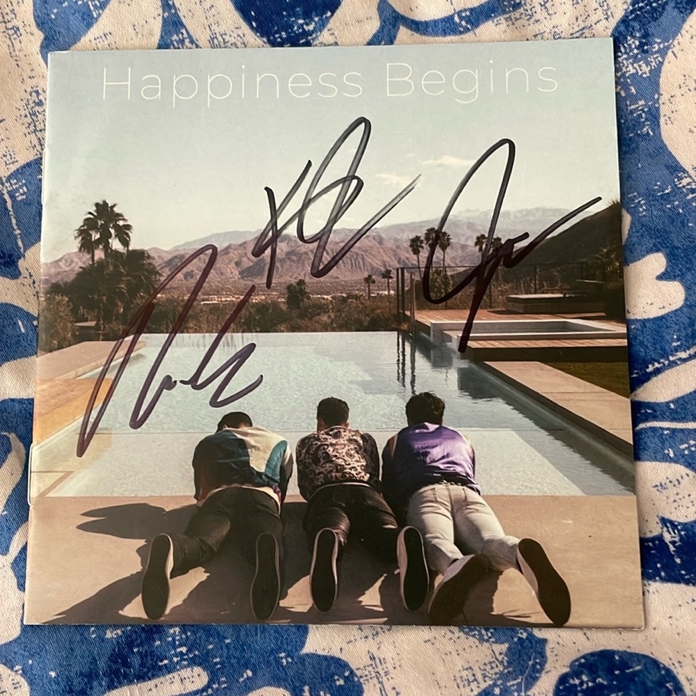 Signed CD Jonas Brothers